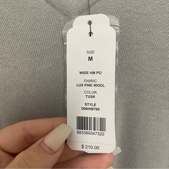 Helmut Lang Knit Long Sleeve V - Neck Wide HM Pull Over - Picture 5 of 5